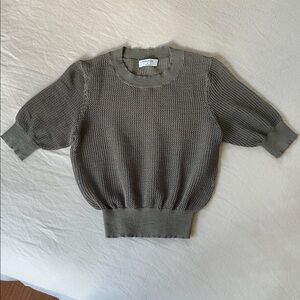 Aritzia Babaton Lucida mesh sweater top